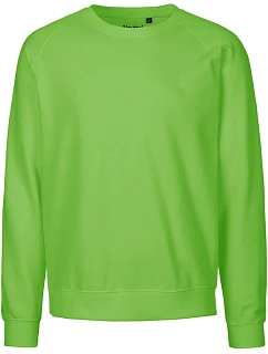 O Unisex raglánová mikina z bio bavlny lime model 22504906 - Neutral