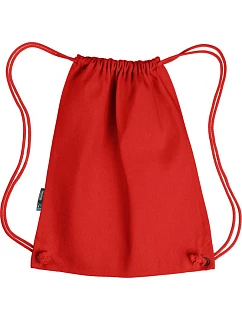 O Fairtrade Sportovní vak z bio bavlny red model 22506193 - Neutral