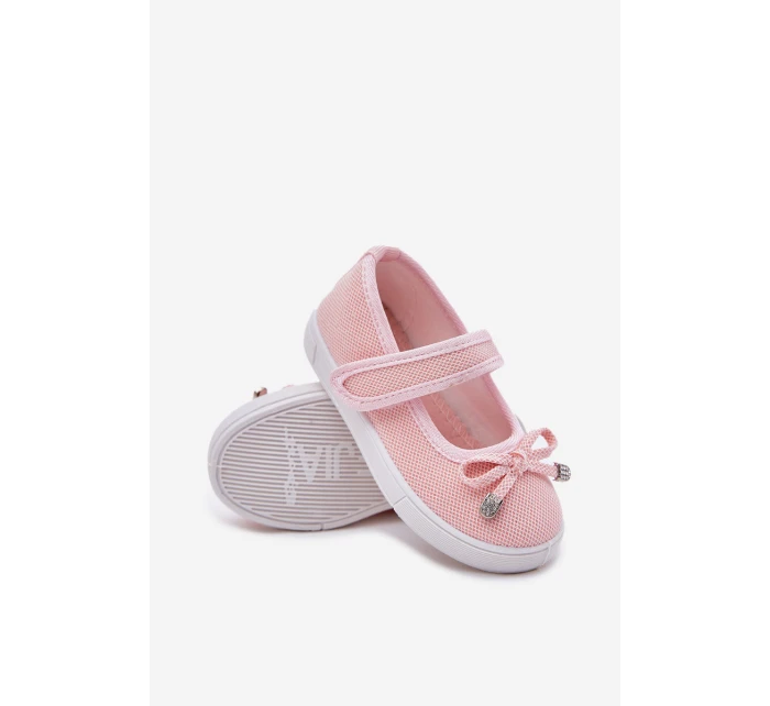 Dětské s mašlí růžové model 21692273 - Boto