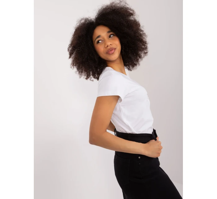 Bluzka RV BZ model 19734888 biały - FPrice Bluzka RV BZ model 19734888 biały - FPrice