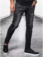 Pánské šedé kalhoty Dstreet model 21968016 - FashionStreet Pánské šedé kalhoty Dstreet model 21968016 - FashionStreet