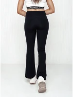 Dámské kalhoty s vysokým pasem černé Dstreet model 21979536 - FashionStreet