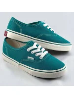 Dámske šnurovacie tenisky v tyrkysovej farbe (A8865)