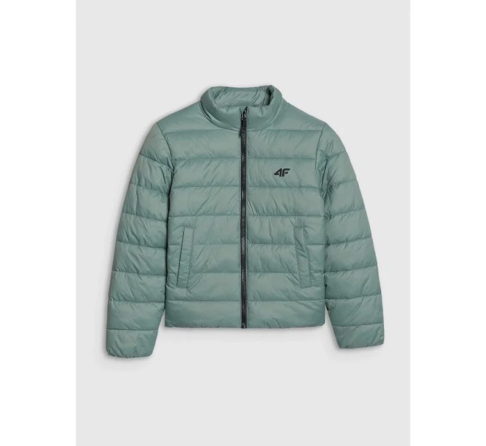 Chlapčenská páperová bunda so syntetickou výplňou 4F 4FJWSS25TDJAM520-41S Chlapčenská páperová bunda so syntetickou výplňou 4F 4FJWSS25TDJAM520-41S