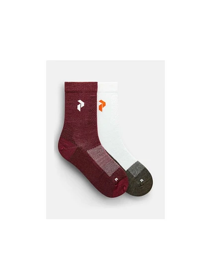 Ponožky PEAK PERFORMANCE Hiking Socks, balení po 2 kusech, bílé Ponožky PEAK PERFORMANCE Hiking Socks, balení po 2 kusech, bílé