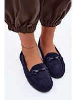 Dámske ploché mokasíny Dark Blue Olisa Dámske ploché mokasíny Dark Blue Olisa