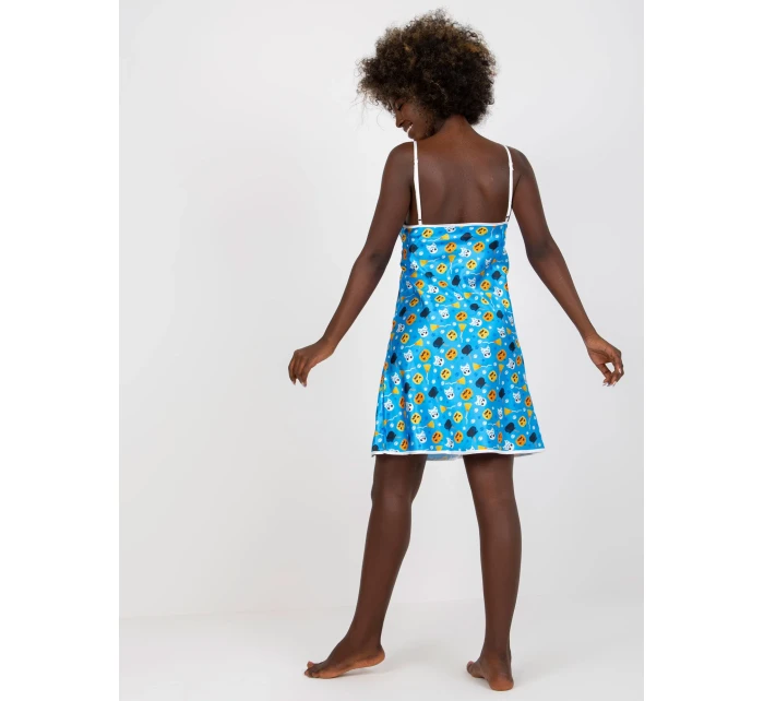 Noční košile BR modrá model 17404546 - FPrice Noční košile BR modrá model 17404546 - FPrice