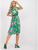 Šaty DHJ SK 13162.92 zelená