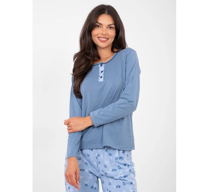 DU PI FP 007.69 sivomodré pyžamo