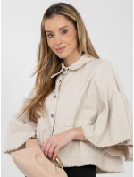 IT KR bunda FL9998.85 béžová IT KR bunda FL9998.85 béžová