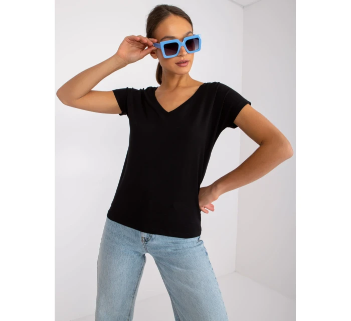 Tričko RV TS 4832.12P čierna Tričko RV TS 4832.12P čierna