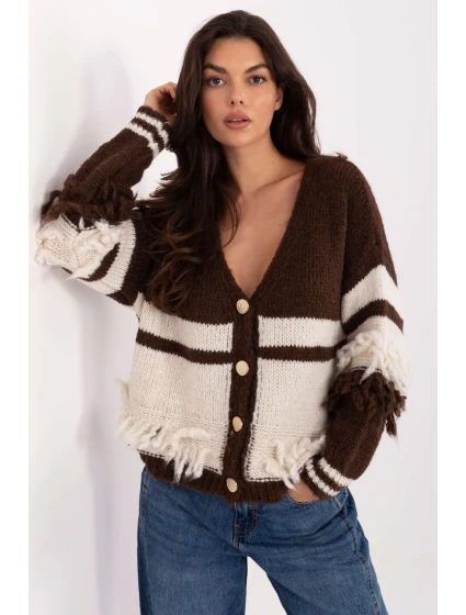 Sveter na gombíky model 218010 Taliansko Moda