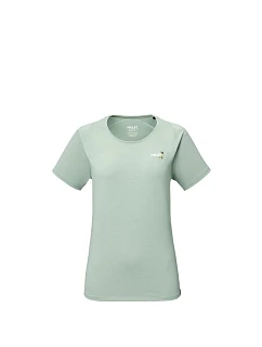 Dámske tričko MILLET Cimaï Natural Ts Ss v pastelovo zelenej farbe