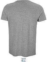 NEOBLU Loris Unisex tričko z piké 24.3775 šedá melírovaná