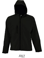 SOL'S Men Pánská 3-vrstvá softshellová bunda s kapucí black model 22523679