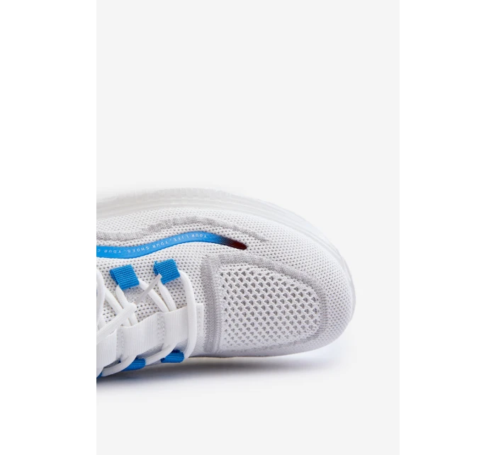 Buty Sportowe Męskie HI-POLY SYSTEM Big Star NN174451 Białe