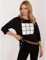 Blúzka CLM BZ 1268.67 čierna Blúzka CLM BZ 1268.67 čierna