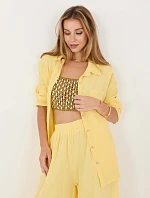 MI košeľa KS 2337.18 svetložltá