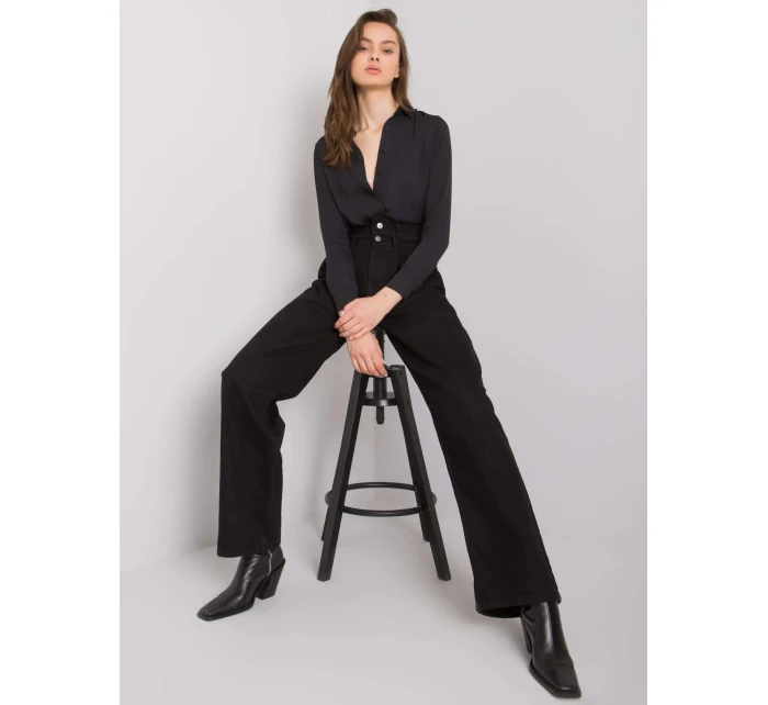 Džínsové nohavice MR SP 306.23 čierna