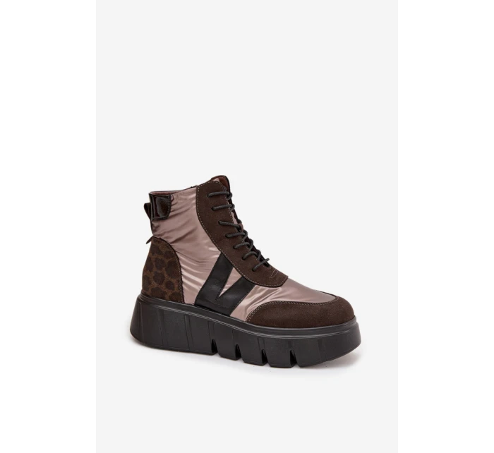 Topánky so širokou podrážkou model 222521 Krok vo veľkom štýle