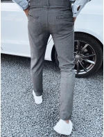 Pánske tmavosivé nohavice FashionStreet UX4384