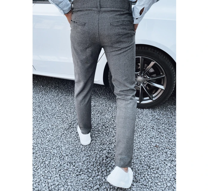 Pánske tmavosivé nohavice FashionStreet UX4384