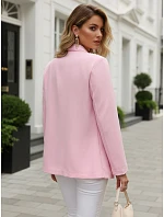 Dámska elegantná bunda ružová FashionStreet PY0146