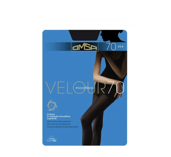 Dámske pančuchové nohavice Omsa Velour 70 deň 2-4 Dámske pančuchové nohavice Omsa Velour 70 deň 2-4