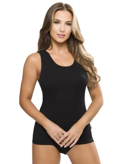 Čierna dámska košieľka Emili Sara S-XL