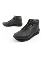Puma ST Runner v4 Mid sportovní boty pánské kotníkové tenisky černé