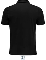 Men Pánské žerzejové polo deep black model 22500532 - NEOBLU Men Pánské žerzejové polo deep black model 22500532 - NEOBLU