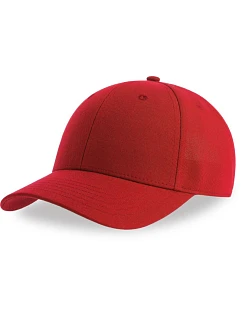 6 panelová baseballová kšiltovka red model 22479169 - Atlantis Headwear