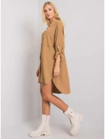 Šaty DHJ SK model 15911762 tmavě lila - FPrice Šaty DHJ SK model 15911762 tmavě lila - FPrice