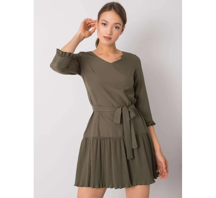 Šaty LK SK 507733.80P khaki