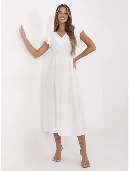 Sukienka MI SK model 21142103 ecru - FPrice