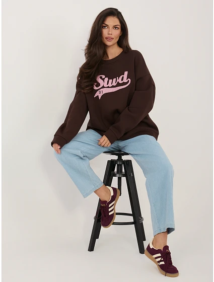 Blúzka RV BL A1080.21P tmavohnedá