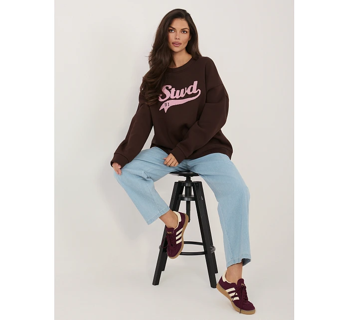 Blúzka RV BL A1080.21P tmavohnedá