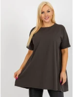 Blúzka RV BZ 7923 1.34P tmavá khaki Blúzka RV BZ 7923 1.34P tmavá khaki