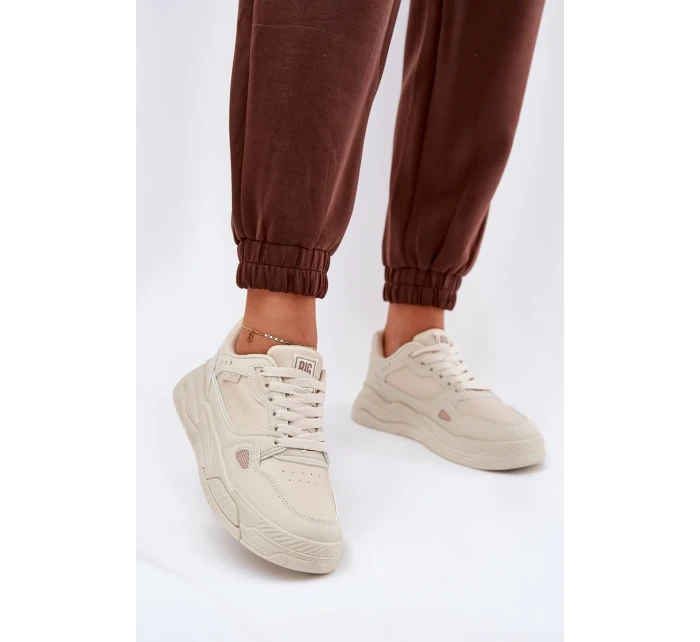 Dámske tenisky Big Star - béžové