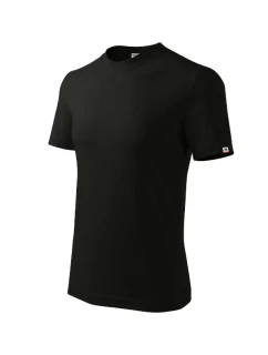 Base tričko unisex black 01 (štítok značky)