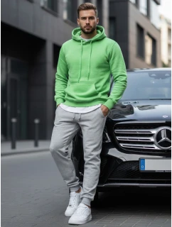 Pánska mikina s kapucňou mint FashionStreet BX5082