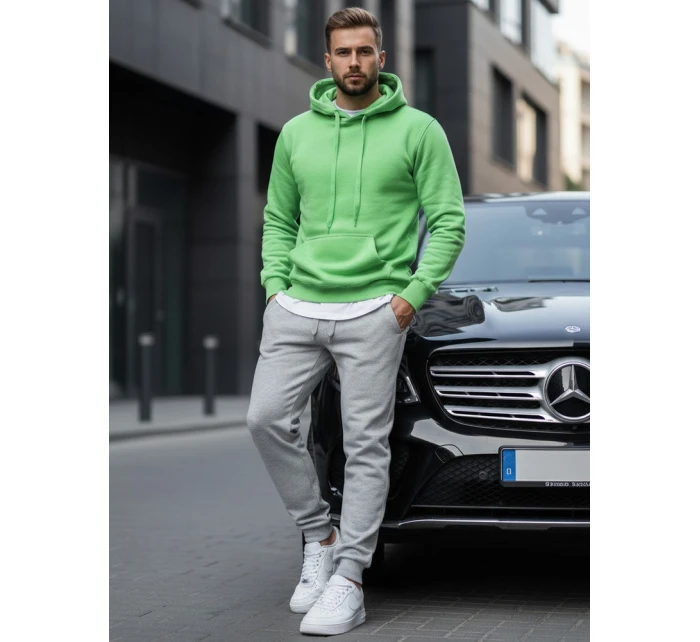 Pánska mikina s kapucňou mint FashionStreet BX5082