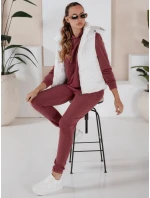Dámske tepláky MIGEL burgundy FashionStreet AY0809