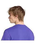 Pánské tričko Essentials Small Logo Single Jersey fialové model 22348373 - ADIDAS