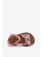 Lesklé Dětské Na Suchý Zip Růžové model 21663097 - Boto