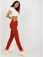 Nohavice LK SP 507801 1.06X tmavo oranžová