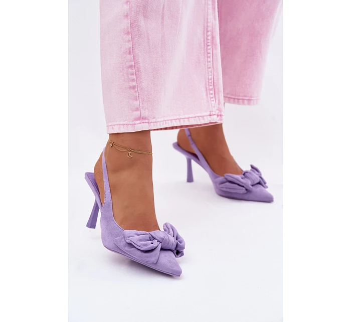 Sandále na podpätku model 226922 Vykročte štýlovo