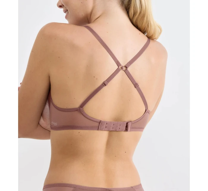 Dámska podprsenka Soft ADAPT P - BROWN - hnedá 1141 - SLOGGI Dámska podprsenka Soft ADAPT P - BROWN - hnedá 1141 - SLOGGI