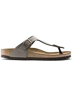 Pánské šedé žabky Gizeh  Stone regular wide dámské model 22260283 - Birkenstock