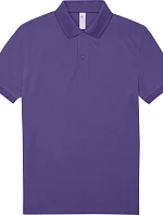 B&C My Polo 180 Piqué polo 01.U424 žiarivo fialová